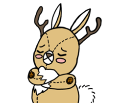 Jackalope sticker #5211160