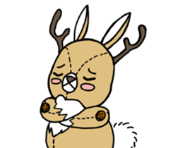 Jackalope sticker #5211160