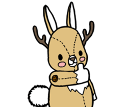 Jackalope sticker #5211161