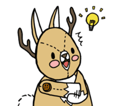 Jackalope sticker #5211162