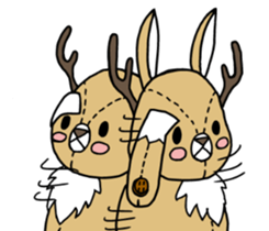 Jackalope sticker #5211163