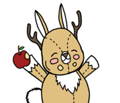 Jackalope sticker #5211169