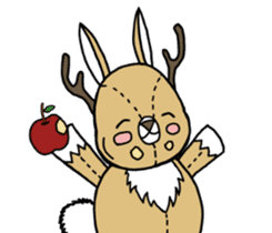 Jackalope sticker #5211169