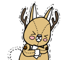 Jackalope sticker #5211171