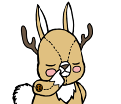 Jackalope sticker #5211174
