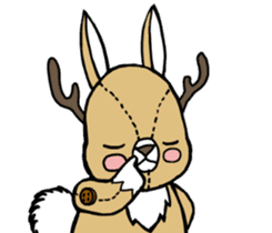 Jackalope sticker #5211174
