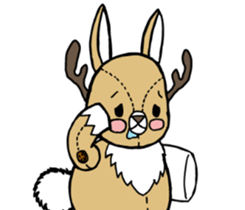 Jackalope sticker #5211178