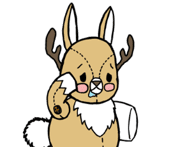 Jackalope sticker #5211178