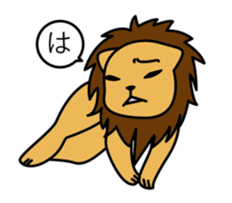 Lion's everyday sticker #5211300