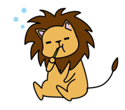 Lion's everyday sticker #5211304