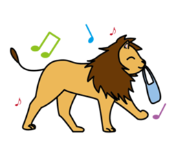Lion's everyday sticker #5211307