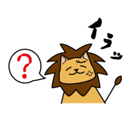 Lion's everyday sticker #5211314