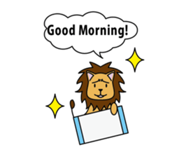 Lion's everyday sticker #5211318