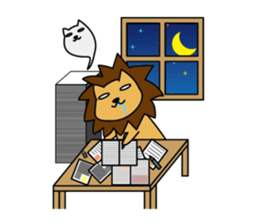 Lion's everyday sticker #5211320