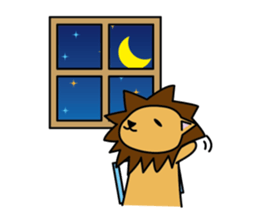 Lion's everyday sticker #5211322