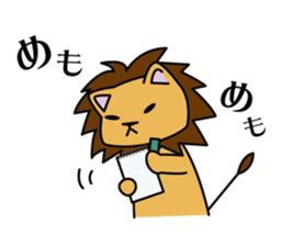 Lion's everyday sticker #5211325