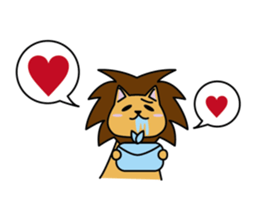 Lion's everyday sticker #5211327