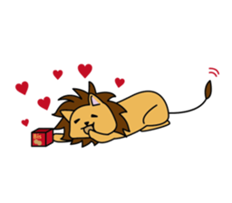 Lion's everyday sticker #5211328