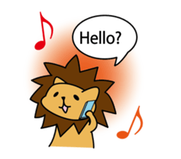 Lion's everyday sticker #5211329