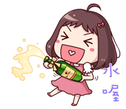 Ms.Red Bean sticker #5211620