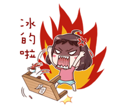 Ms.Red Bean sticker #5211638