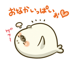 Cute Baby Harbor seal 2!! sticker #5211921