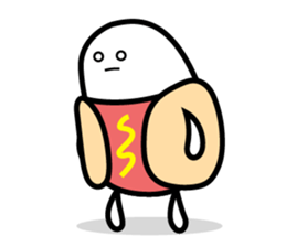 Hot Dog Man Cute Version sticker #5212460