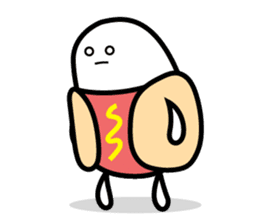 Hot Dog Man Cute Version sticker #5212460