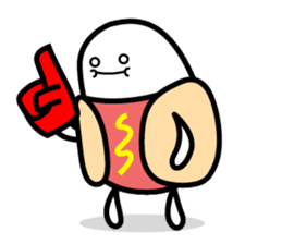 Hot Dog Man Cute Version sticker #5212462