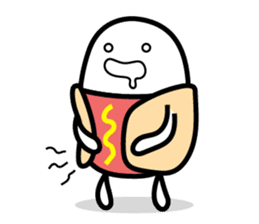 Hot Dog Man Cute Version sticker #5212465