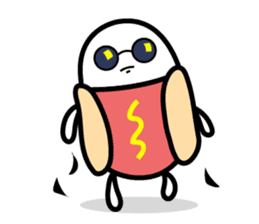 Hot Dog Man Cute Version sticker #5212467