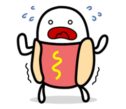 Hot Dog Man Cute Version sticker #5212470