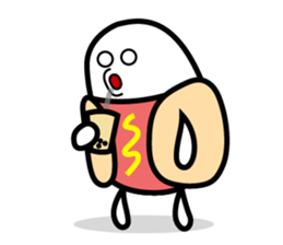 Hot Dog Man Cute Version sticker #5212474