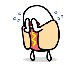 Hot Dog Man Cute Version sticker #5212476