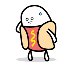 Hot Dog Man Cute Version sticker #5212477