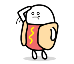 Hot Dog Man Cute Version sticker #5212480