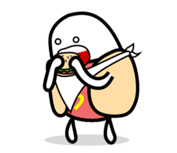 Hot Dog Man Cute Version sticker #5212481