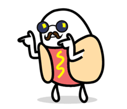 Hot Dog Man Cute Version sticker #5212482