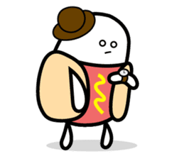 Hot Dog Man Cute Version sticker #5212483