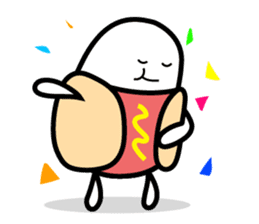 Hot Dog Man Cute Version sticker #5212484