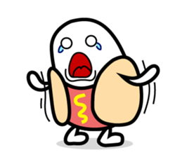 Hot Dog Man Cute Version sticker #5212485