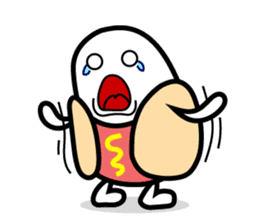 Hot Dog Man Cute Version sticker #5212485