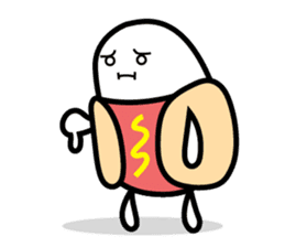 Hot Dog Man Cute Version sticker #5212495