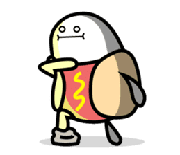 Hot Dog Man Cute Version sticker #5212499