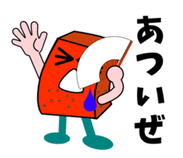 Red Konjac sticker #5213480