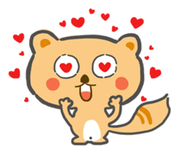 Cute Squirrel adorable pets sticker #5214222