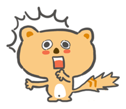 Cute Squirrel adorable pets sticker #5214230