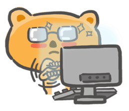 Cute Squirrel adorable pets sticker #5214242