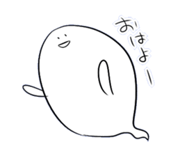 Mini ghost sticker #5214820