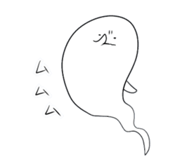 Mini ghost sticker #5214852